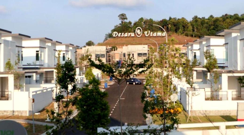 Johor Desaru Beach Bungalow Villas Kangkar Chemaran Buitenkant foto